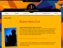 Tablet Screenshot of buenavistaclub.cz